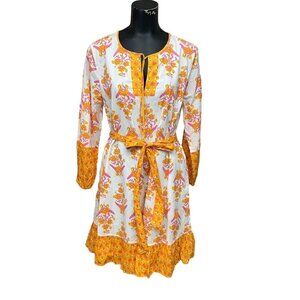 NEW J. Crew Cotton Floral Print Aline Dress Size Small